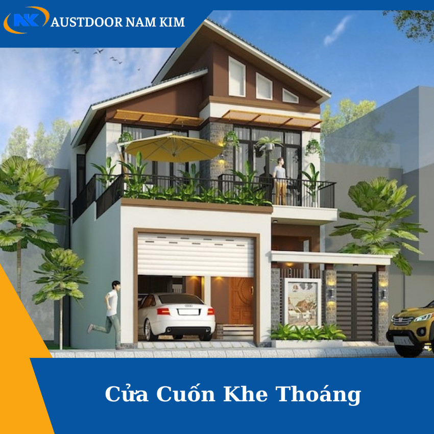 Cửa cuốn khe thoáng Austdoor